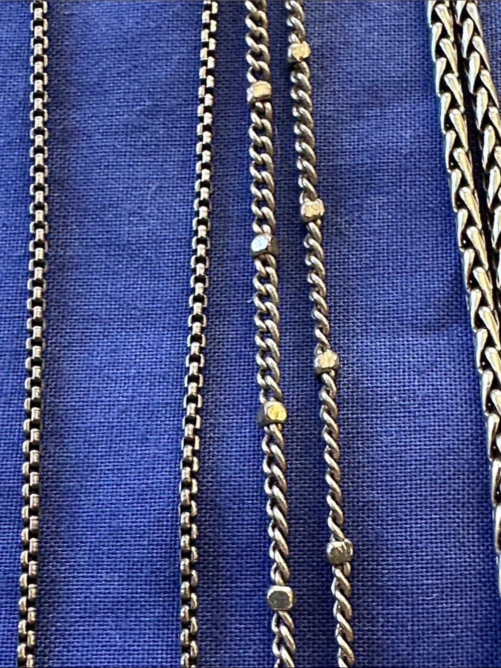 Brighton Bundle! Silver-Tone Necklaces x4 & Silver-Tone Earrings x2 Pair - Picture 9 of 10